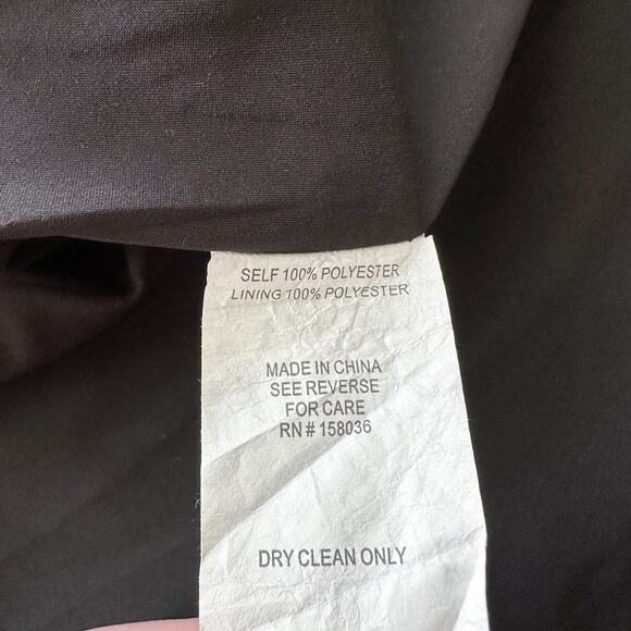 Birdy Grey Black Satin Bridesmaid Dress - Picture 8 of 10